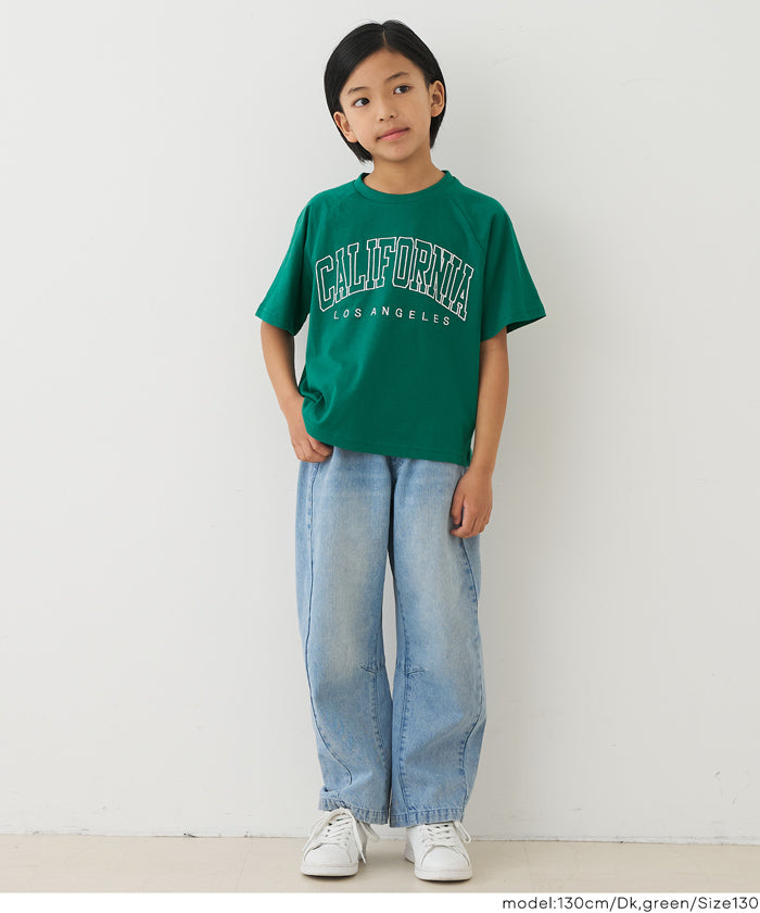 カレッジ刺繍Tシャツ キッズ メール便不可 – coca公式ストア