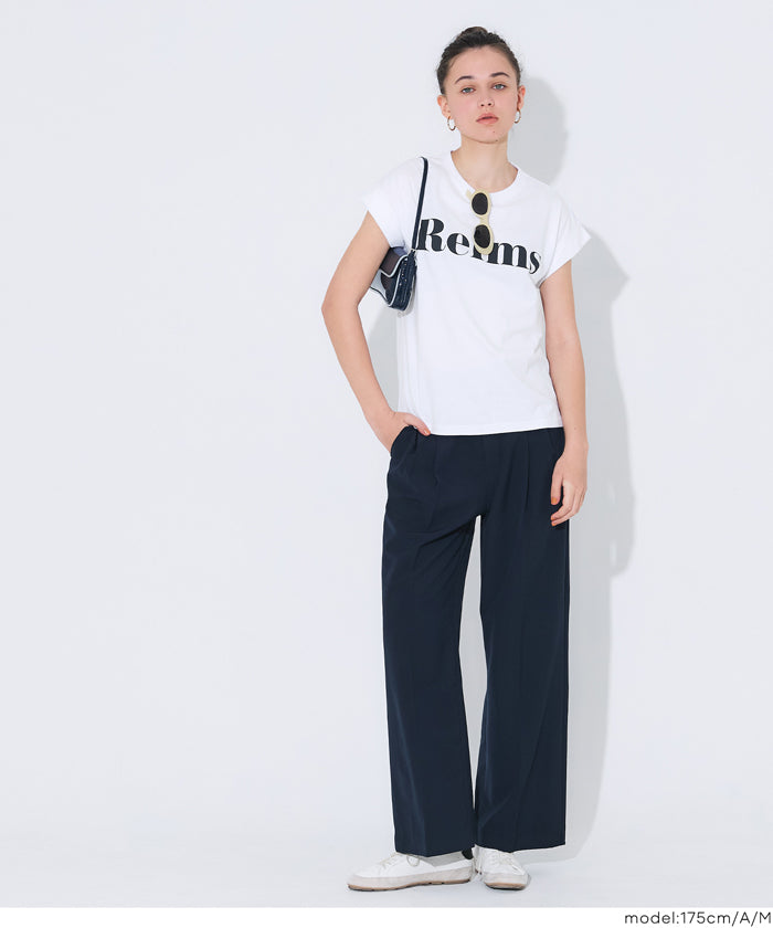フレンチスリーブプリントTシャツ レディース メール便不可 – coca公式