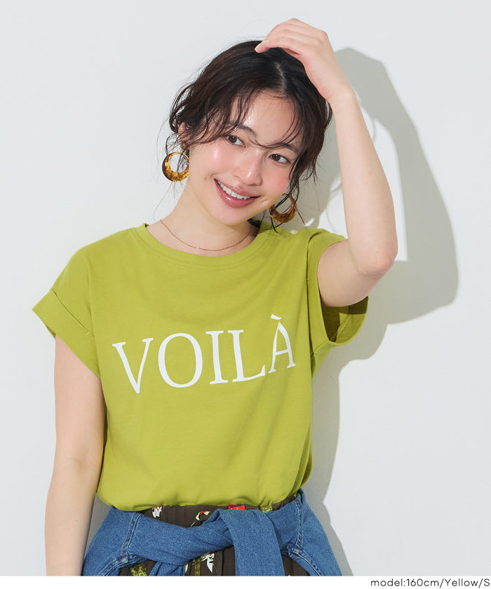フレンチスリーブプリントTシャツ レディース メール便可 – coca公式ストア