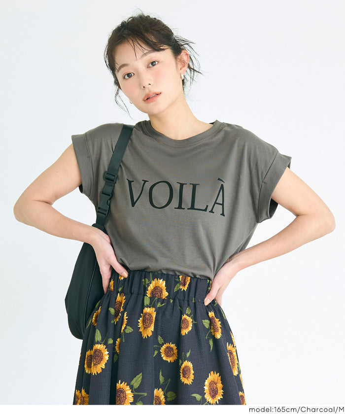フレンチスリーブプリントTシャツ レディース メール便可 – coca公式ストア