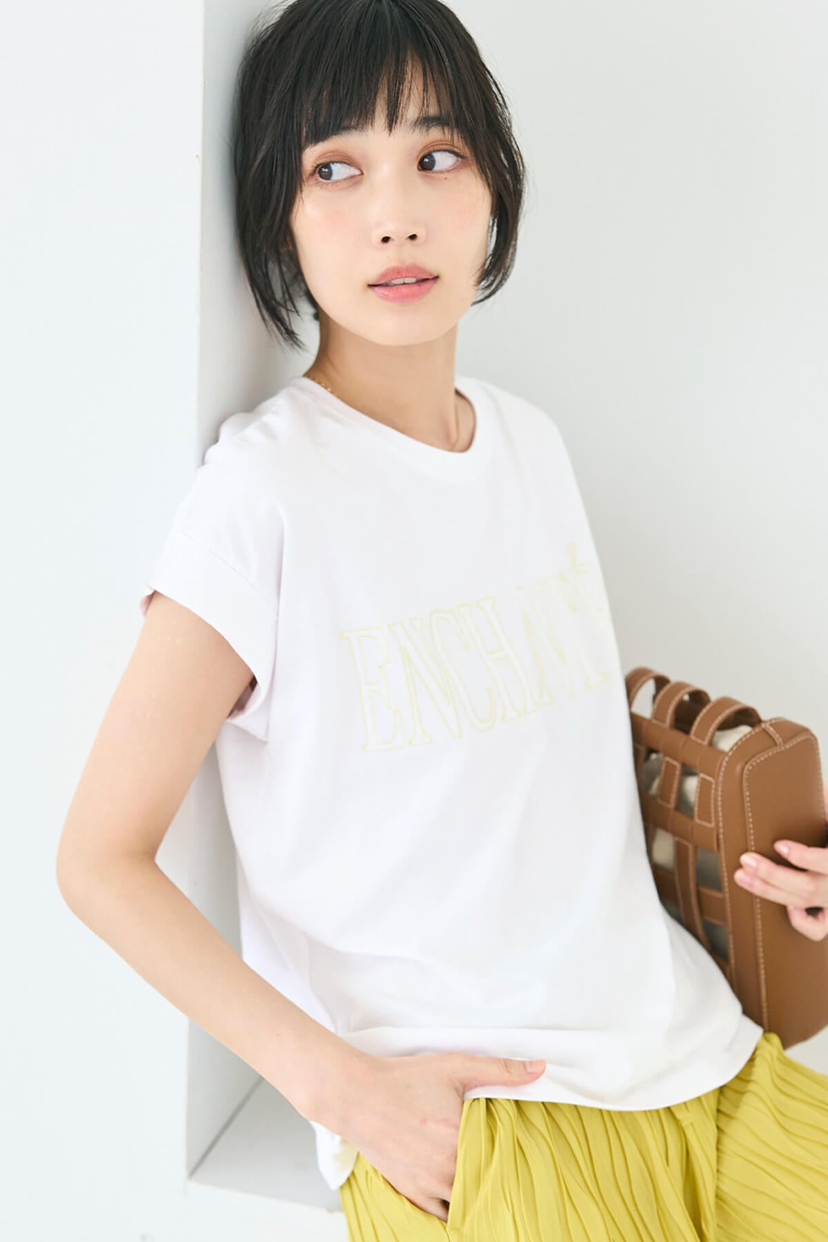 フレンチスリーブ刺繍Tシャツ レディース メール便不可 – coca公式ストア