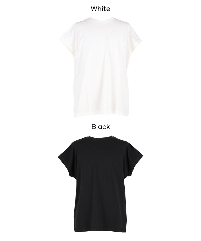 セール☆990円→550円 スリーブレスコットンTシャツ メンズ メール便