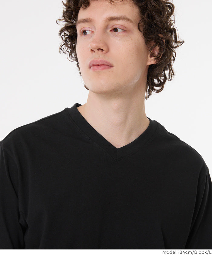 ベーシックVネック半袖Tシャツ メンズ レディース メール便不可 – coca