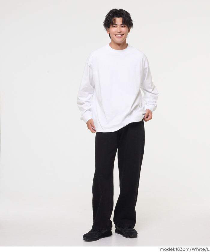 セール☆1990円→990円 ベーシックヘビーウェイト長袖Tシャツ メンズ