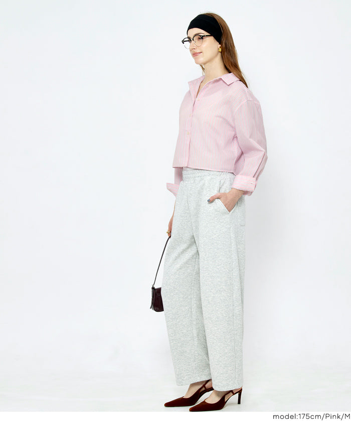 クロップドオックスシャツ レディース メール便不可 – coca公式ストア