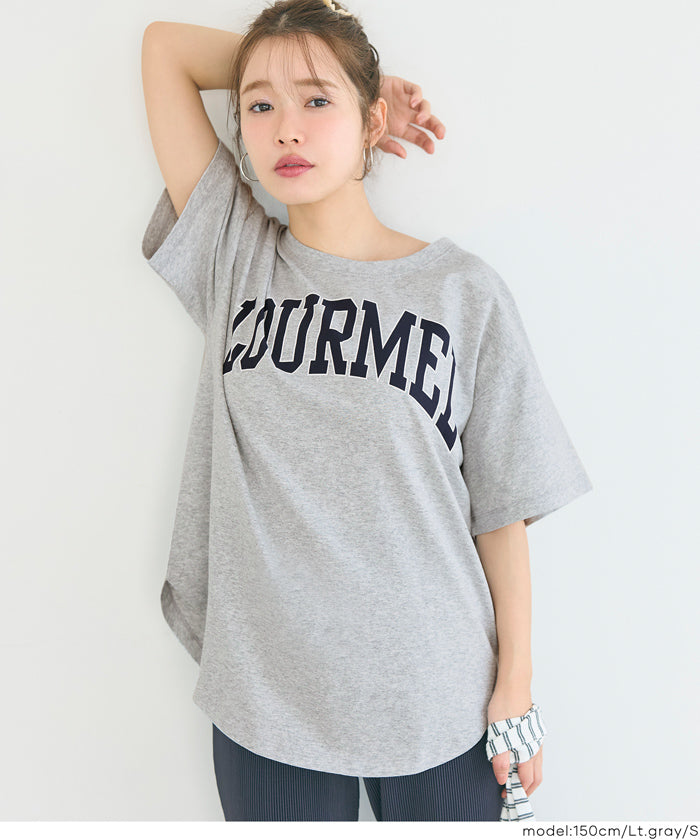 テールカットカレッジビッグTシャツ レディース メール便不可 – coca