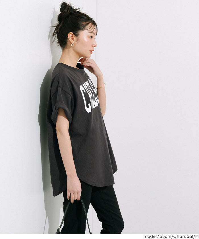 テールカットカレッジビッグTシャツ レディース メール便不可 – coca 