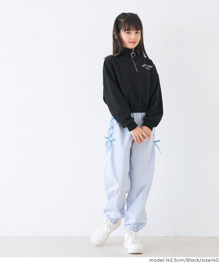 ハーフジップスウェットトップス キッズ メール便不可 – coca