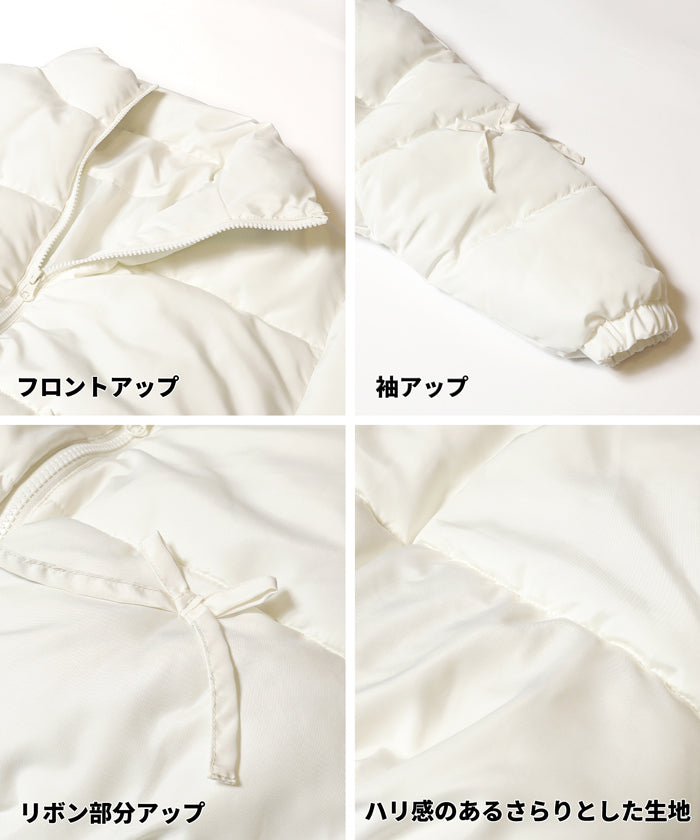 中綿リボンブルゾン キッズ 送料無料/メール便不可 – coca公式ストア