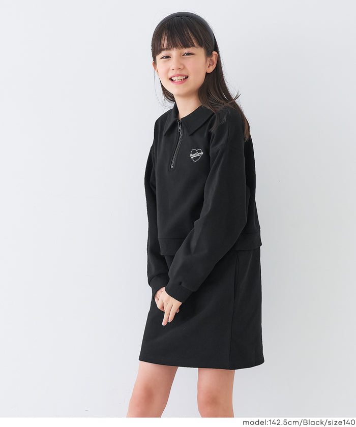 セール☆2290円→990円 ドッキングスウェットワンピース キッズ メール