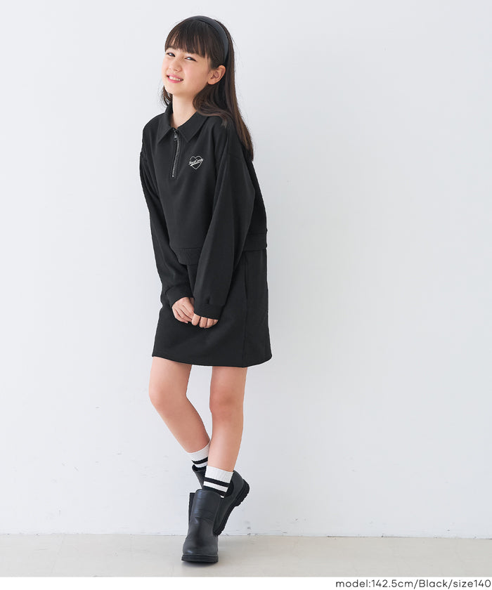 セール☆2290円→990円 ドッキングスウェットワンピース キッズ メール