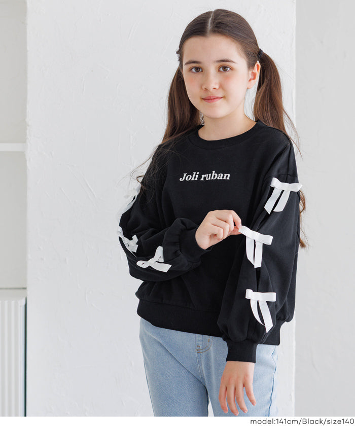 【わわわ】★美品★袖ロゴ★スウェット★キッズ164cm★レディースXS相当 袖リボンスウェットトップス キッズ メール便不可 – coca公式ストア