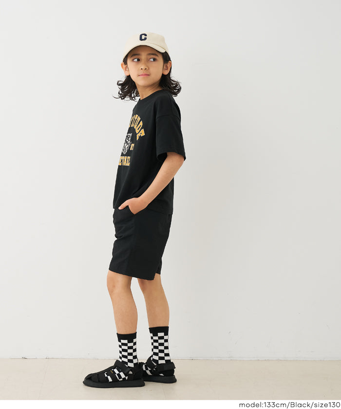 タイガープリント半袖Tシャツ キッズ メール便不可 – coca公式ストア
