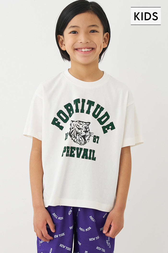 タイガープリント半袖Tシャツ キッズ メール便不可 – coca公式ストア