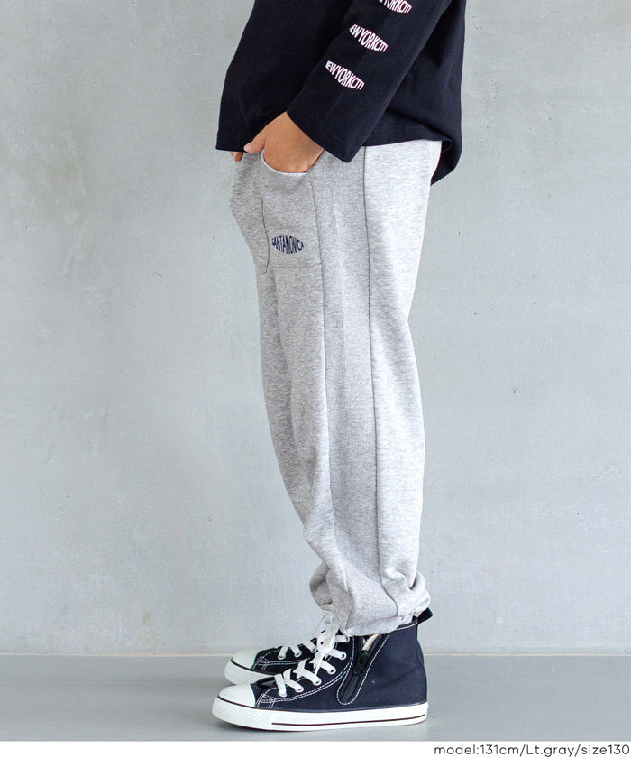 刺繍スウェットジョガーパンツ キッズ メール便不可 – coca公式ストア