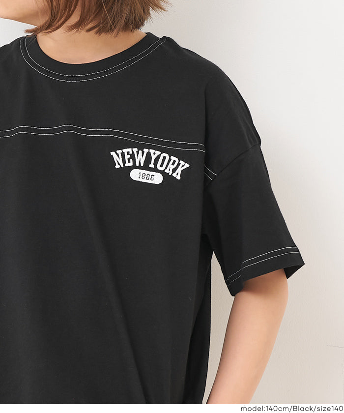 半袖刺繍フットボールTシャツ キッズ メール便可 – coca公式ストア