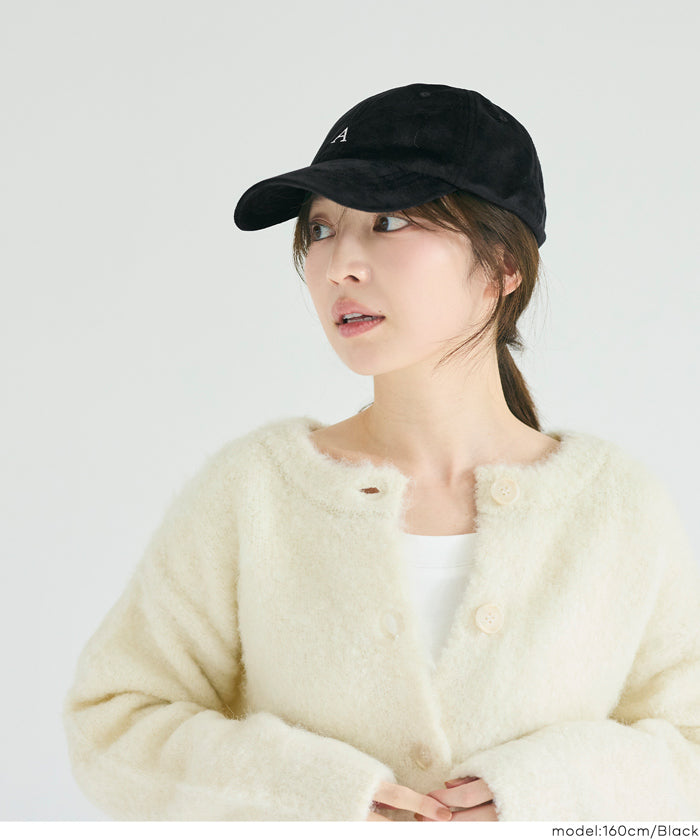 セール☆1490円→990円 ベロアロゴキャップ レディース メール便不可