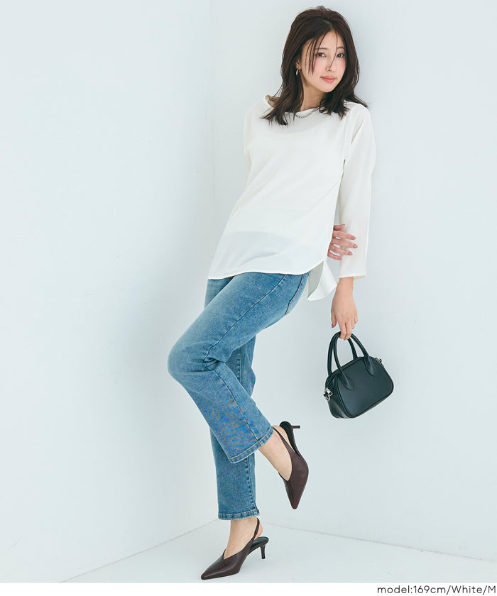 シアーレイヤードブラウス レディース メール便可 – coca公式ストア