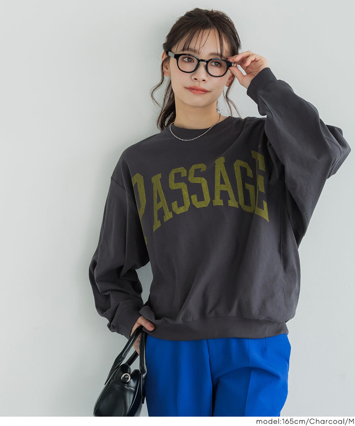 T-スウェットロゴビッグシルエット レディース メール便不可 – coca