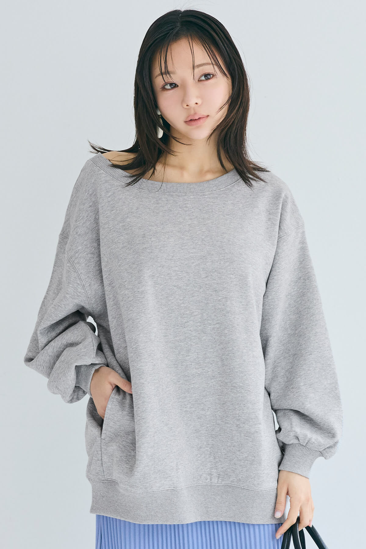 ワンショルダービッグスウェット レディース メール便不可 – coca公式