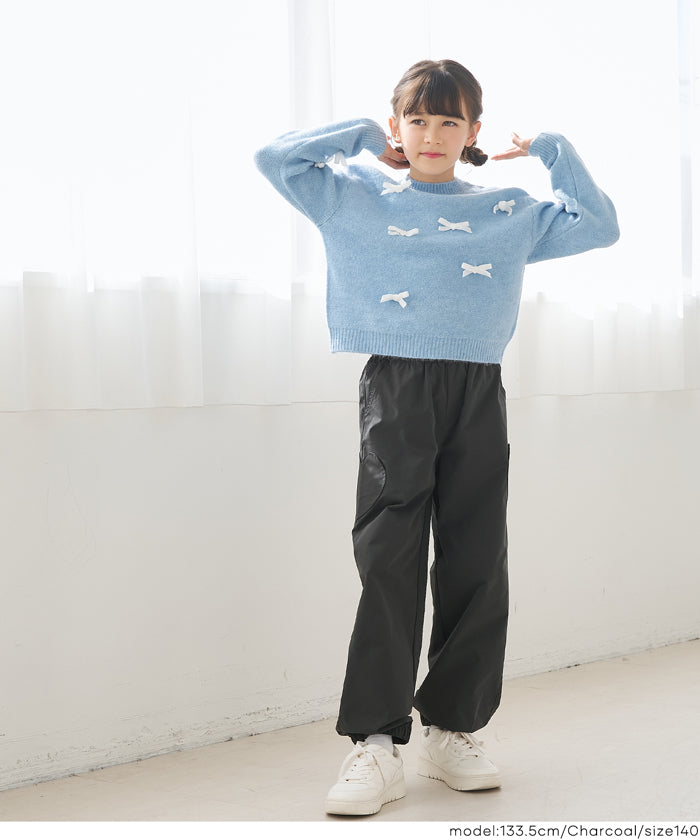 サイドハートポケットジョガーパンツ キッズ メール便不可 – coca公式