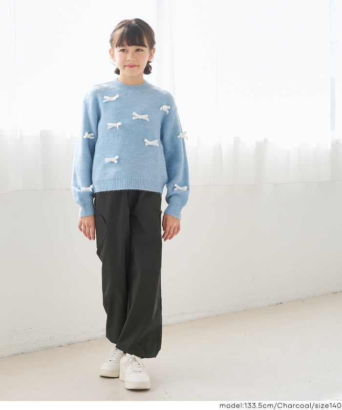 サイドハートポケットジョガーパンツ キッズ メール便不可 – coca公式