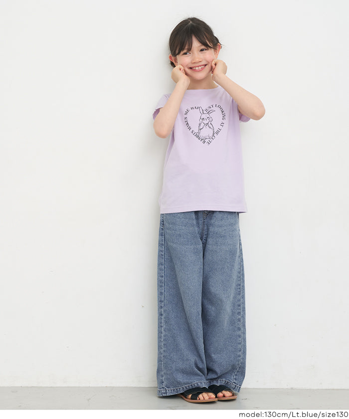 サマーデニムワイドパンツ キッズ メール便不可 – coca公式ストア