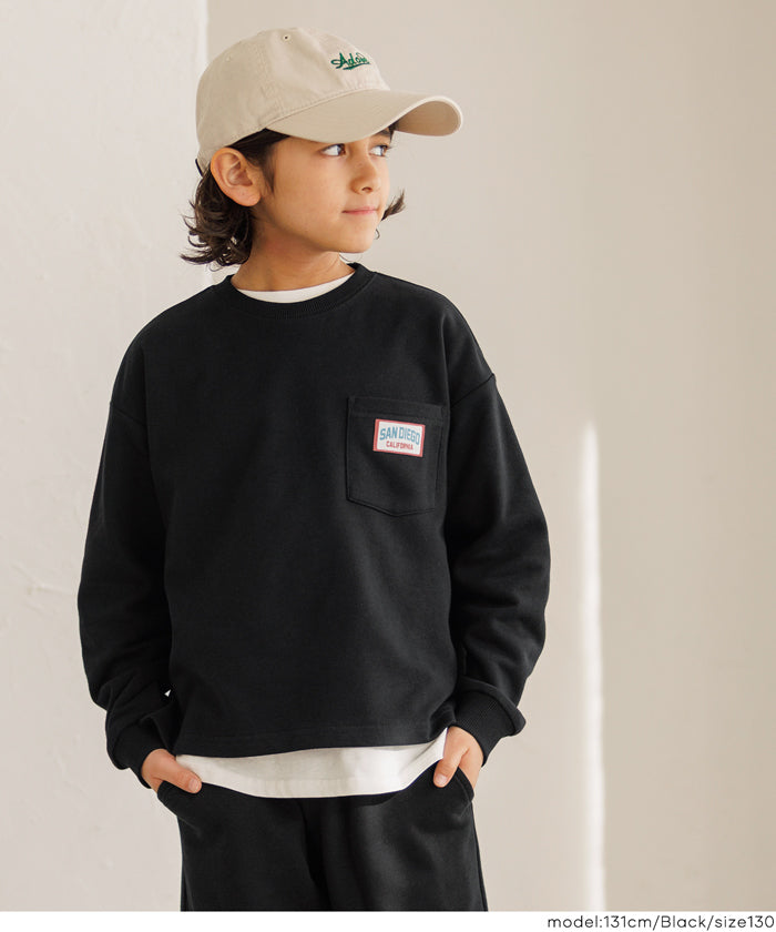 ネームポケットスウェットトップス キッズ メール便不可 – coca公式ストア