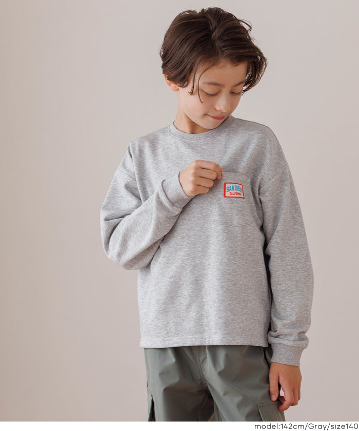 ネームポケットスウェットトップス キッズ メール便不可 – coca公式ストア