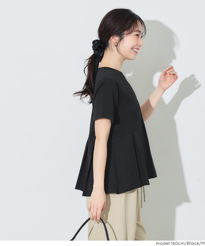 タック異素材切替Tシャツ レディース メール便不可 – coca公式ストア
