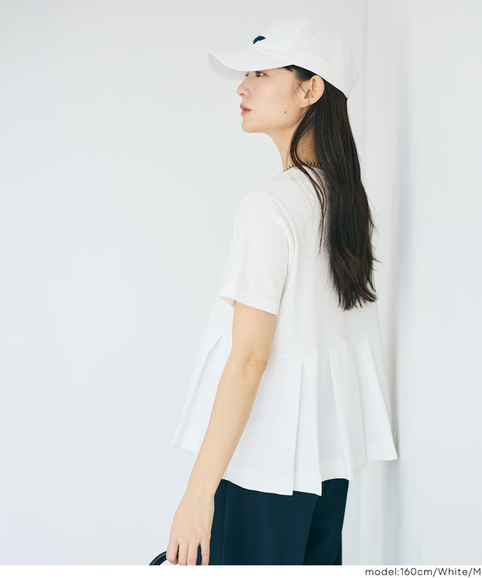 タック異素材切替Tシャツ レディース メール便不可 – coca公式ストア