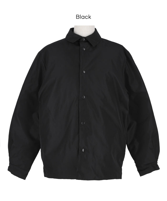 セール☆4990円→3990円 薄中綿コーチジャケット メンズ 送料無料