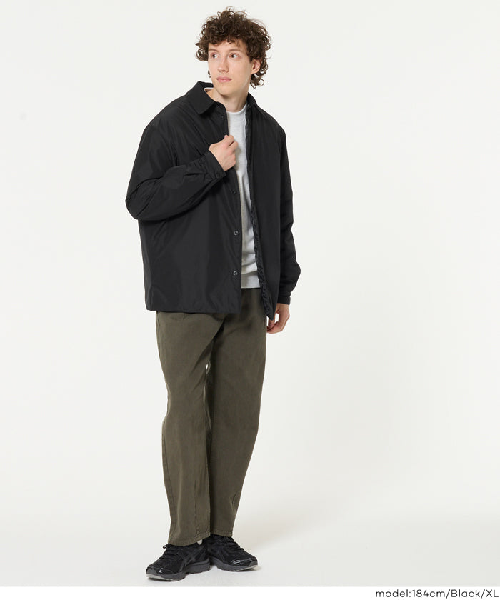 薄中綿コーチジャケット メンズ 送料無料/メール便不可 – coca公式ストア