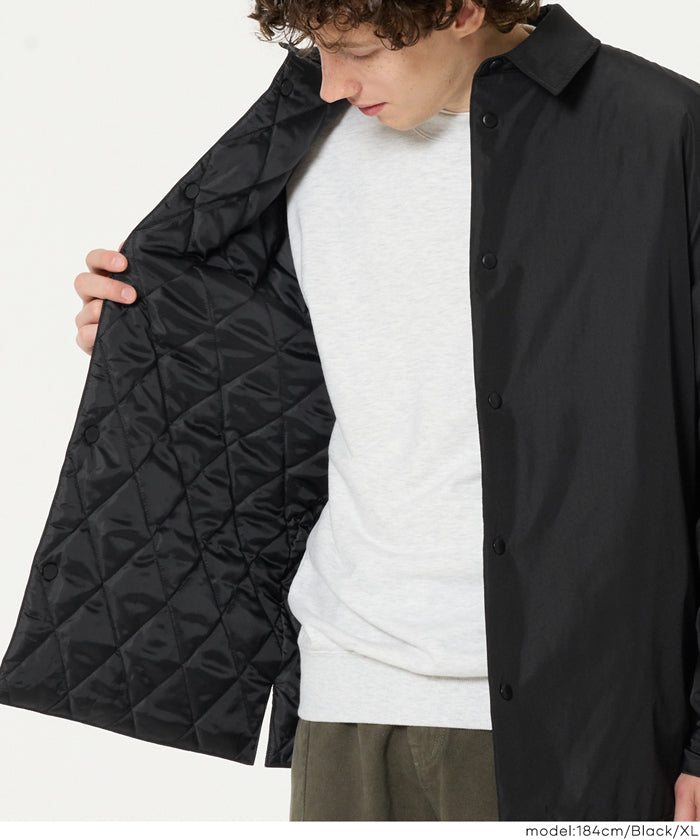 薄中綿コーチジャケット メンズ 送料無料/メール便不可 – coca公式ストア