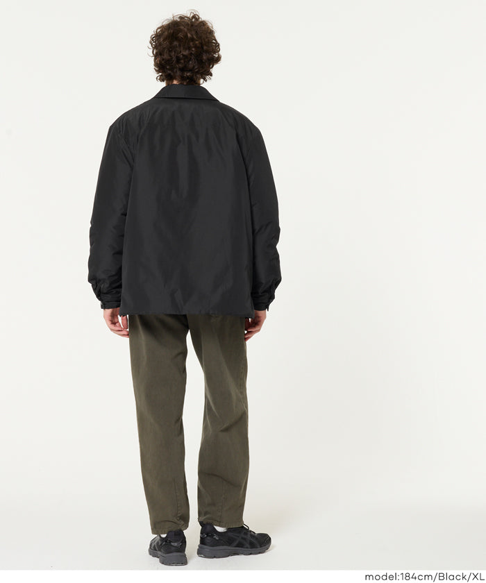 セール☆4990円→2990円 薄中綿コーチジャケット メンズ メール便不可