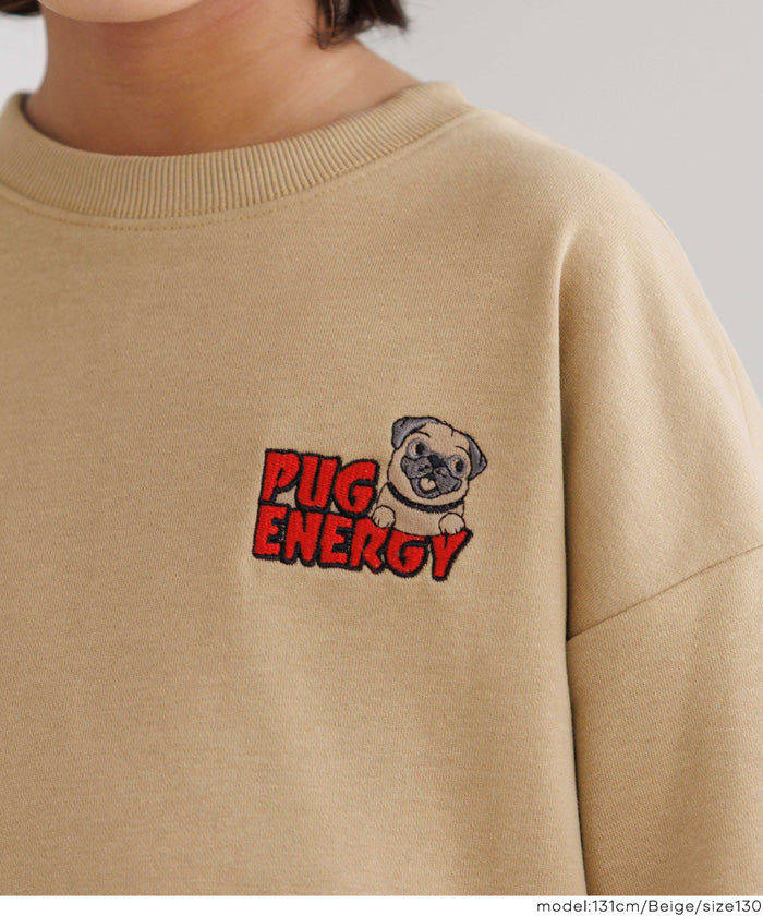 セール☆1690円→990円 刺繍スウェットトップス キッズ メール便不可