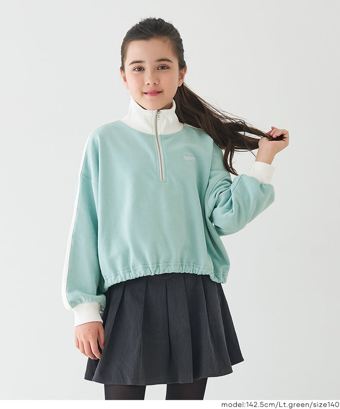 ハーフジップライントップス キッズ メール便不可 – coca公式ストア