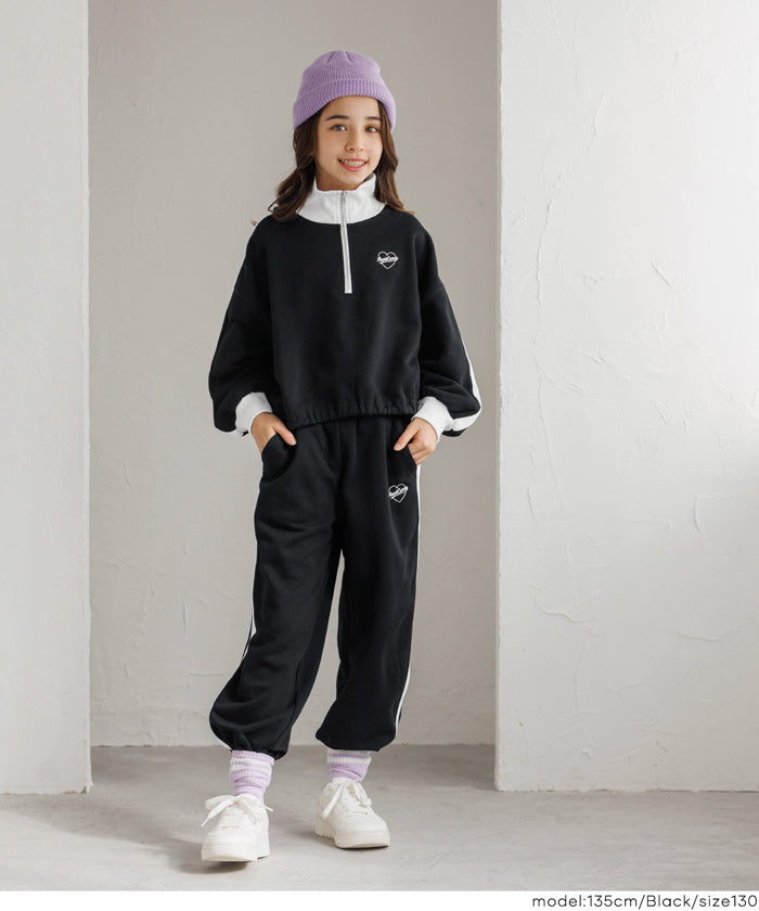 ハーフジップライントップス キッズ メール便不可 – coca公式ストア