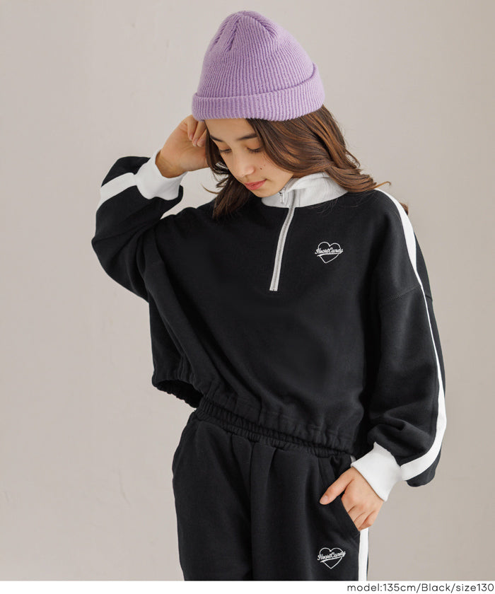 ハーフジップライントップス キッズ メール便不可 – coca公式ストア