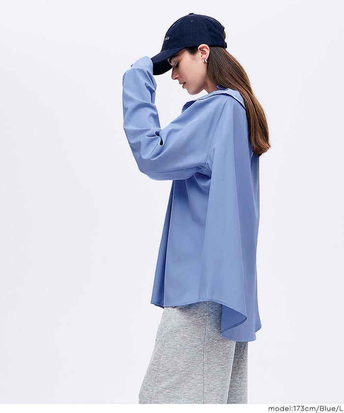 セール☆2990円→1490円 ビックカラーチュニックブラウス レディース