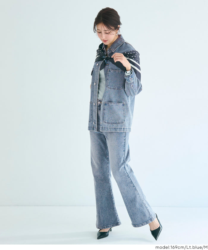 デニムカバーオールジャケット レディース メール便不可 – coca公式ストア