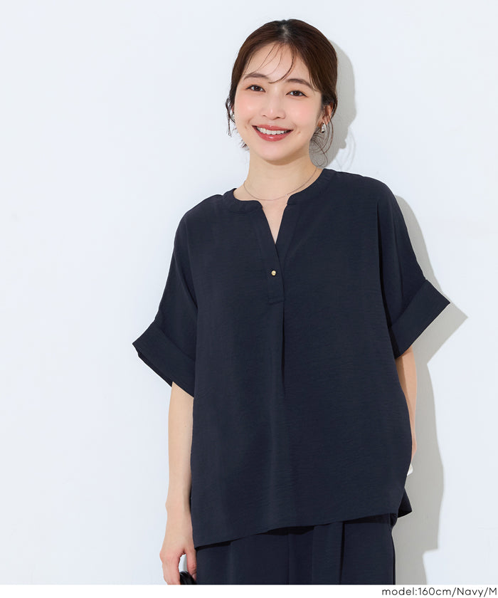 POSTURE 2.0  ジッパータイプ　女性用　ブラック　S シボサテンスキッパーブラウス レディース メール便不可 – coca公式ストア
