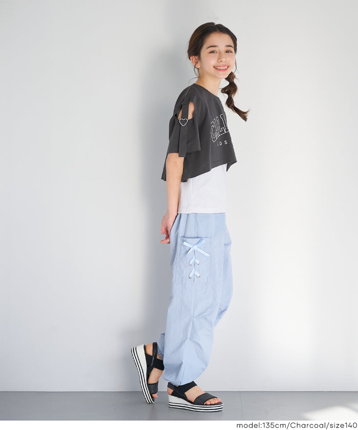 肩あきTシャツ＆タンクトップ 2点セット キッズ メール便不可 – coca