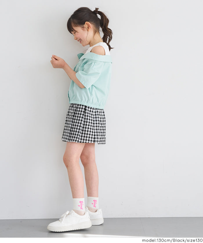 プリーツプリーズ 95AW ギンガムチェックプリントプリーツカーディガン PLEATS PLEASE ISSEY MIYAKE - プリーツプリーズ 95AW ギンガム