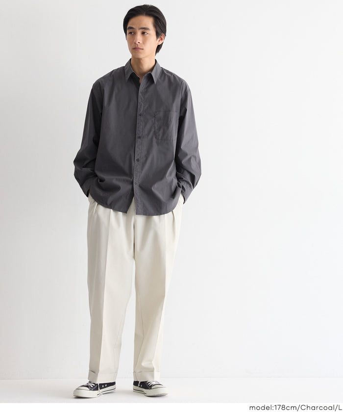 セール☆2690円→990円 ワイド長袖シャツ メンズ メール便不可 – coca