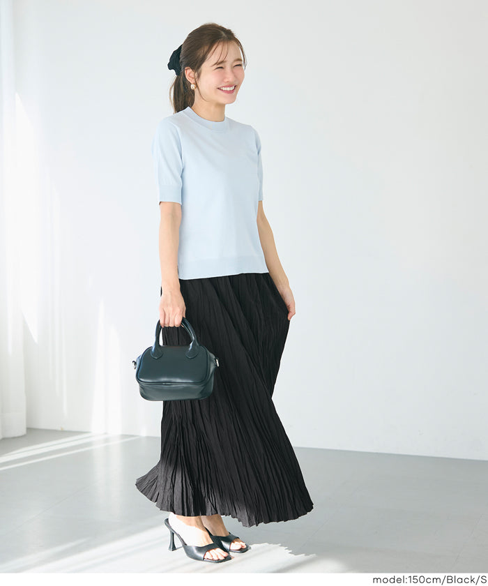ワッシャープリーツスカート STYLE BOOK】ワッシャープリーツスカート – nairo