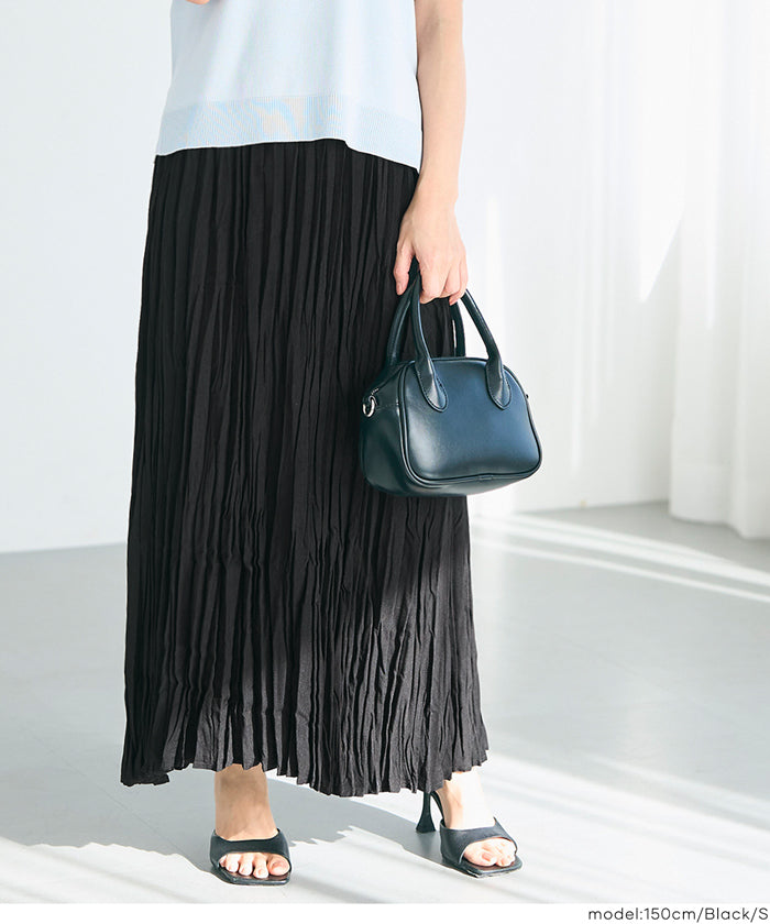 ワッシャープリーツスカート STYLE BOOK】ワッシャープリーツスカート – nairo
