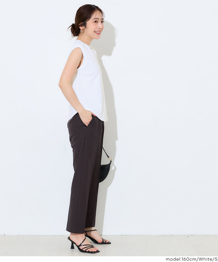 接触冷感ノースリーブTシャツ レディース メール便不可【伊藤千晃様