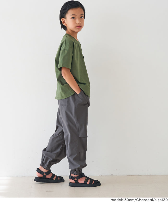 セール☆1990円→990円 ストレッチタックパンツ キッズ メール便不可