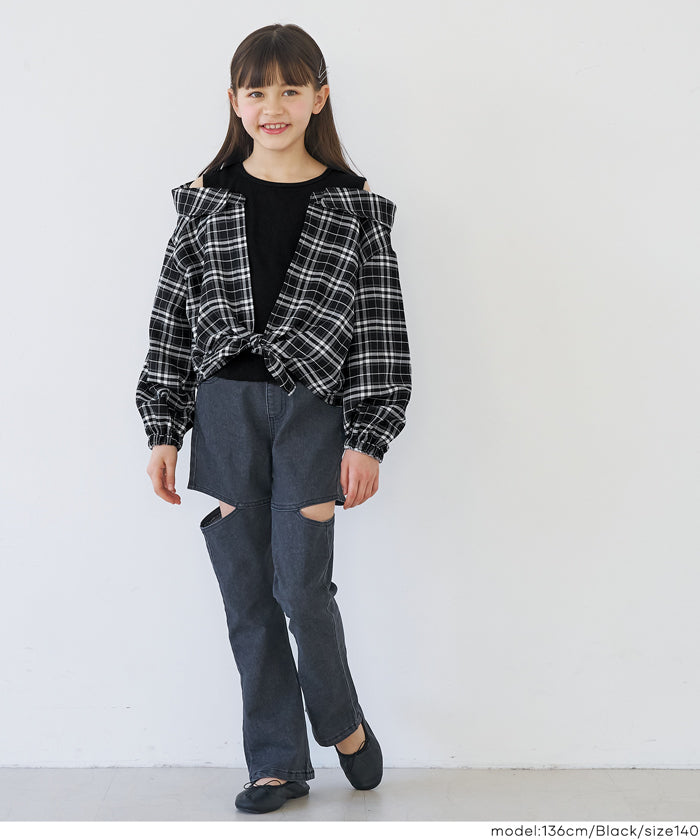 スナイデル チェック 肩空きトップス トップス｜SNIDEL(スナイデル)の通販サイト【公式】